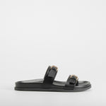 Sandalia bio negra PICCOLA PIU