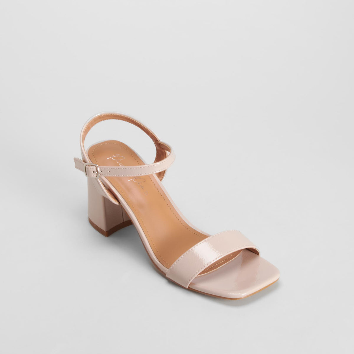 Sanalida tacón charol beige PICCOLA PIU