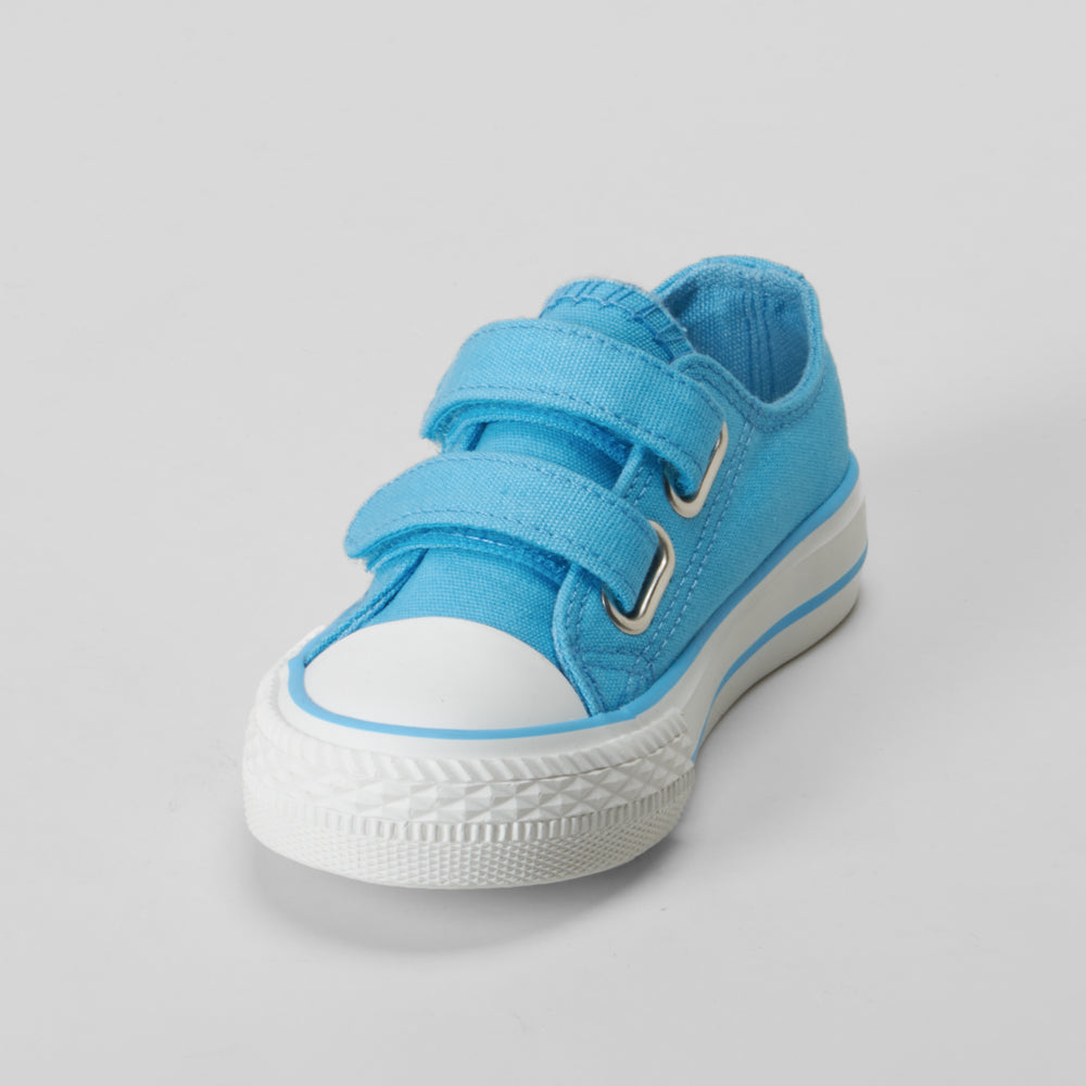 Zapatilla lona bebé azul BACHE