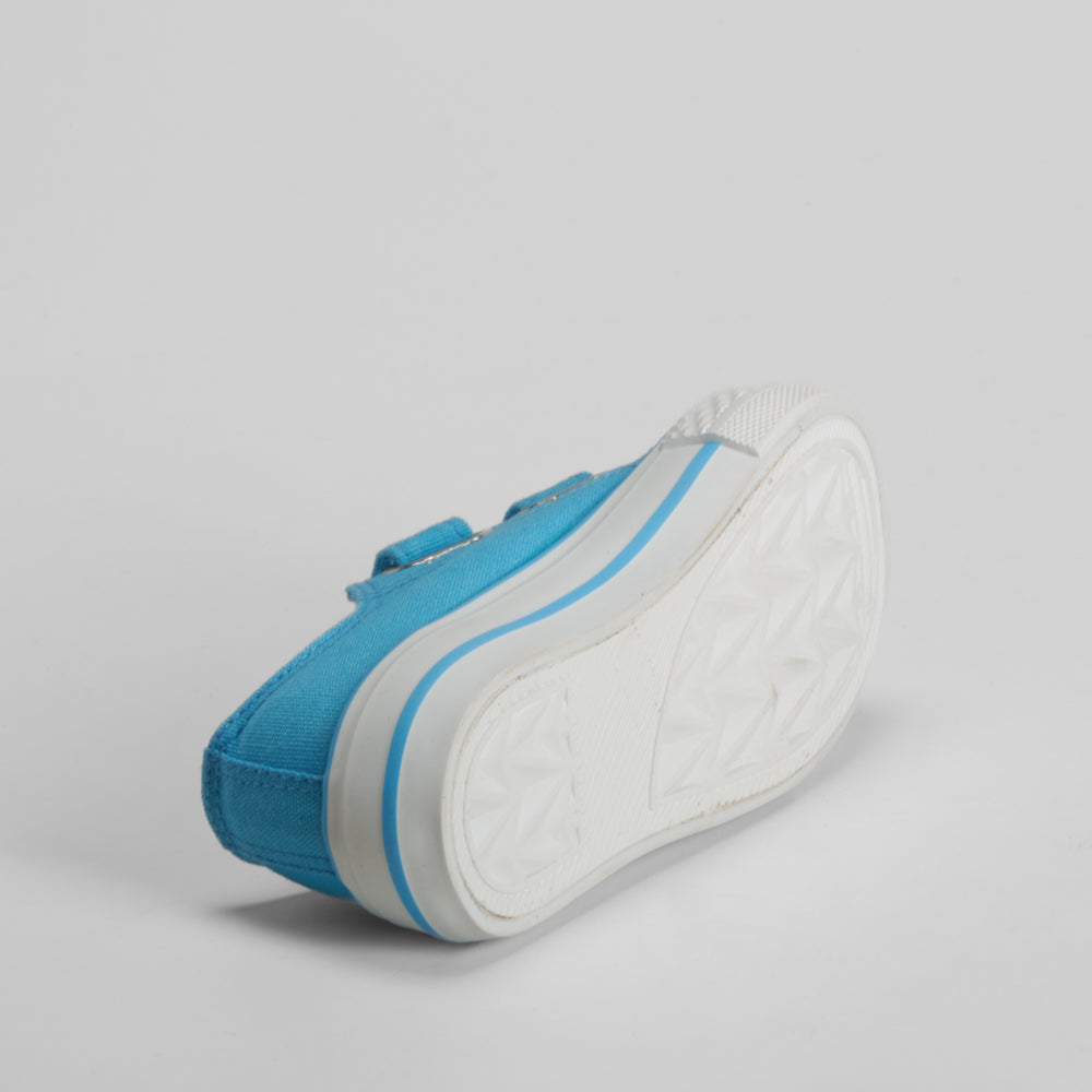 Zapatilla lona bebé azul BACHE