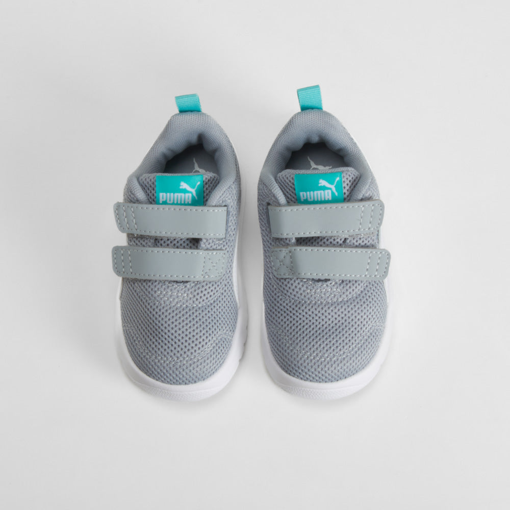 Deportiva courtflex bebé gris PUMA