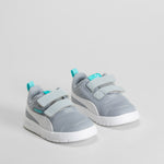 Deportiva courtflex bebé gris PUMA