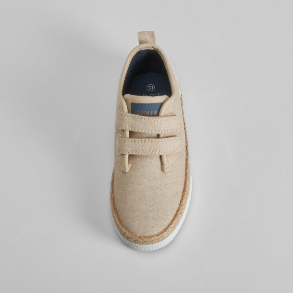 Blucher lona beige SEVEN FIVE