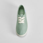 Zapatilla lona infantil verde SEVEN FIVE