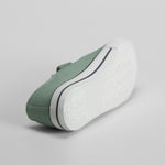 Zapatilla de lona verde SEVEN FIVE