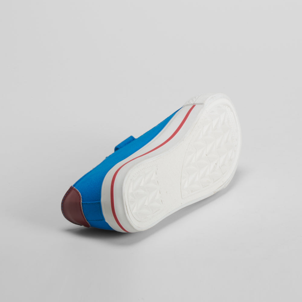 Zapatilla de lona azul SEVEN FIVE