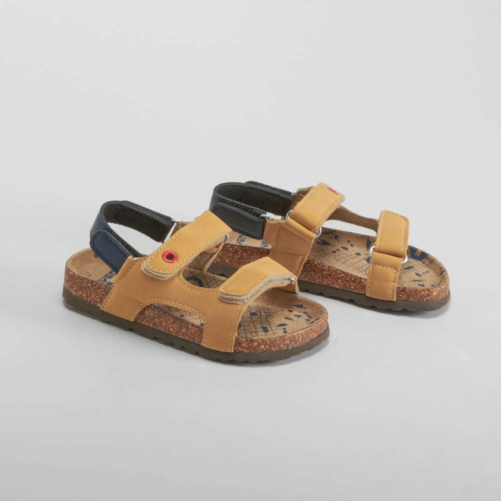 Sandalia bio amarillo mostaza SEVEN FIVE