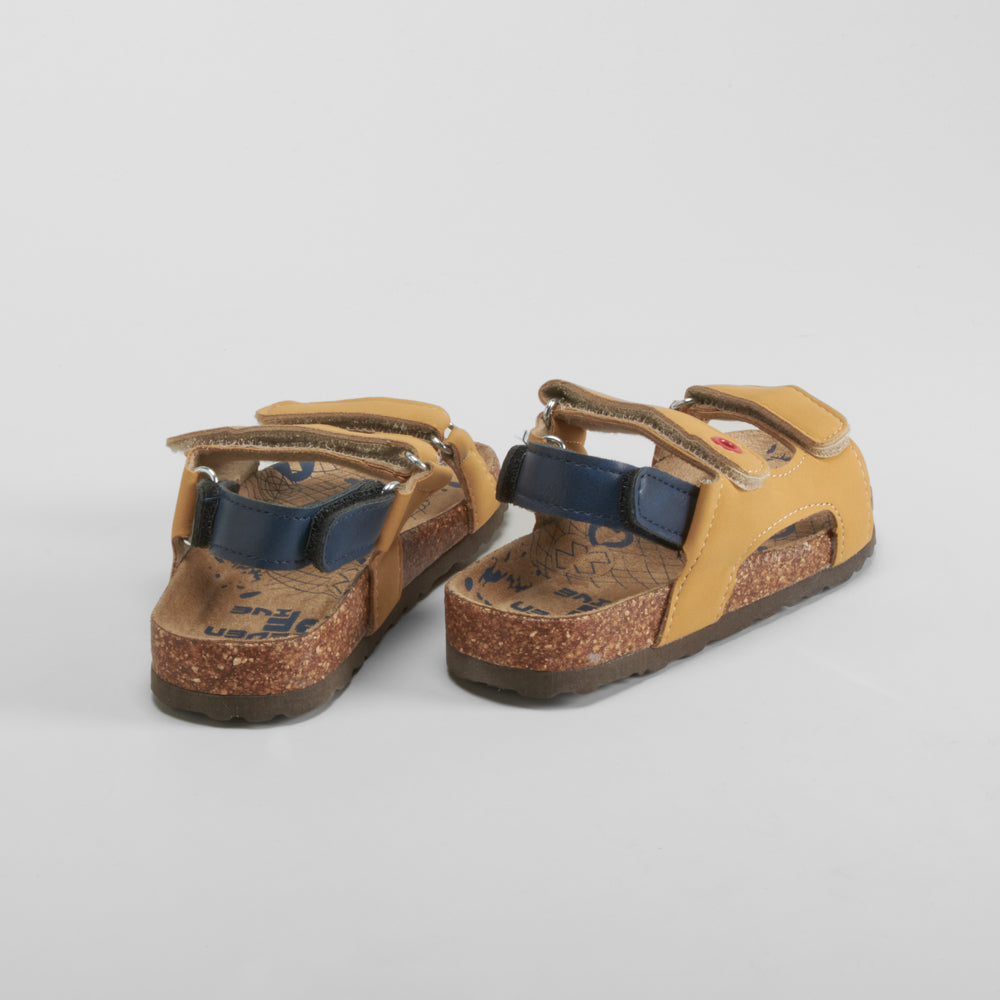 Sandalia bio amarillo mostaza SEVEN FIVE