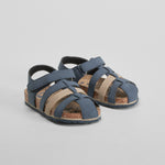 Sandalia bio cerrada azul SEVEN FIVE