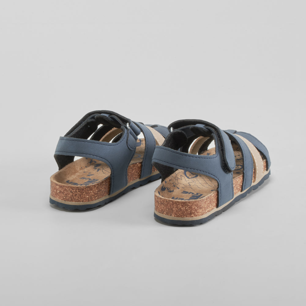 Sandalia bio cerrada azul SEVEN FIVE