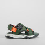 Sandalia deportiva infantil verde SEVEN FIVE