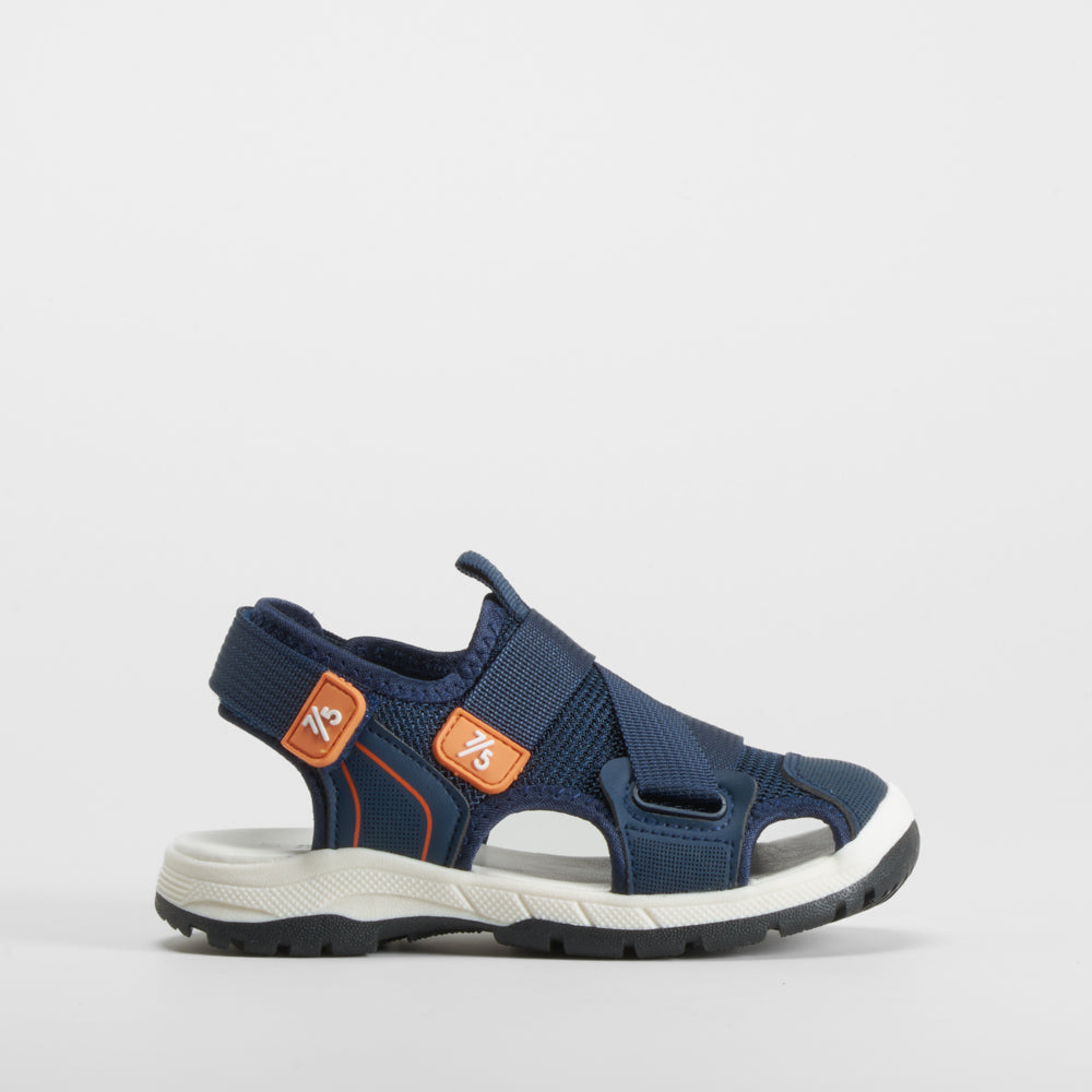 Sandalia deportiva infantil azul marino SEVEN FIVE