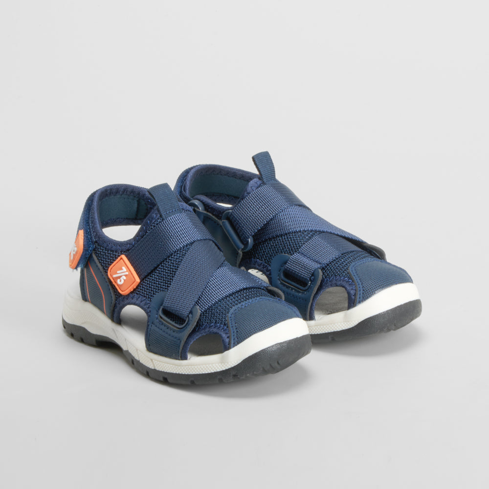 Sandalia deportiva infantil azul marino SEVEN FIVE