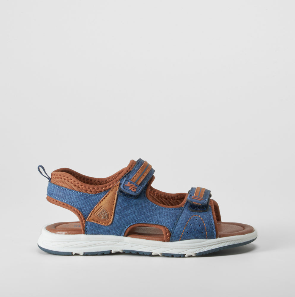Sandalia casual infantil azul SEVEN FIVE