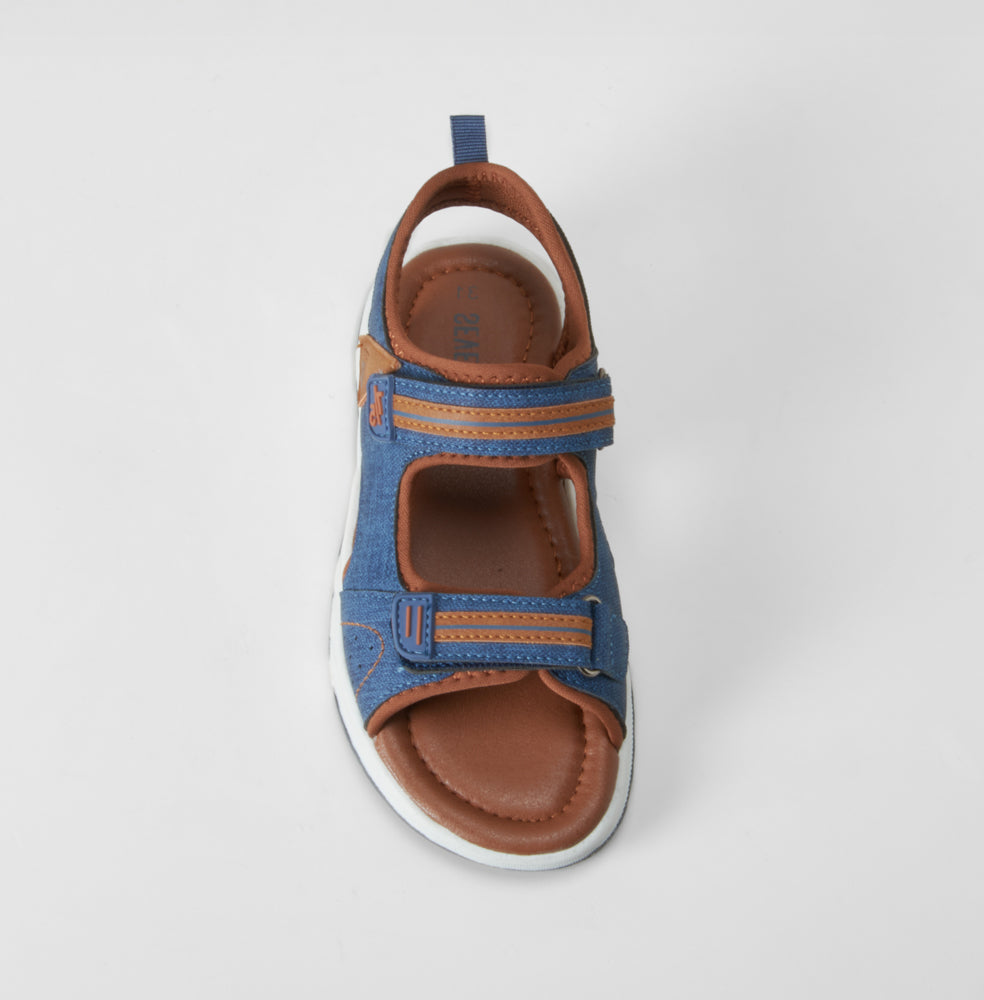 Sandalia casual infantil azul SEVEN FIVE