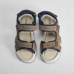 Sandalia casual infantil marrón SEVEN FIVE