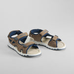 Sandalia casual infantil marrón SEVEN FIVE