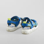 Sandalia deportiva de luces azul SEVEN FIVE
