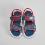 Sandalia deportiva de luces azul SPIDERMAN