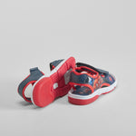 Sandalia deportiva de luces azul SPIDERMAN