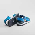 Sandalia deportiva de luces azul PATRULLA CANINA
