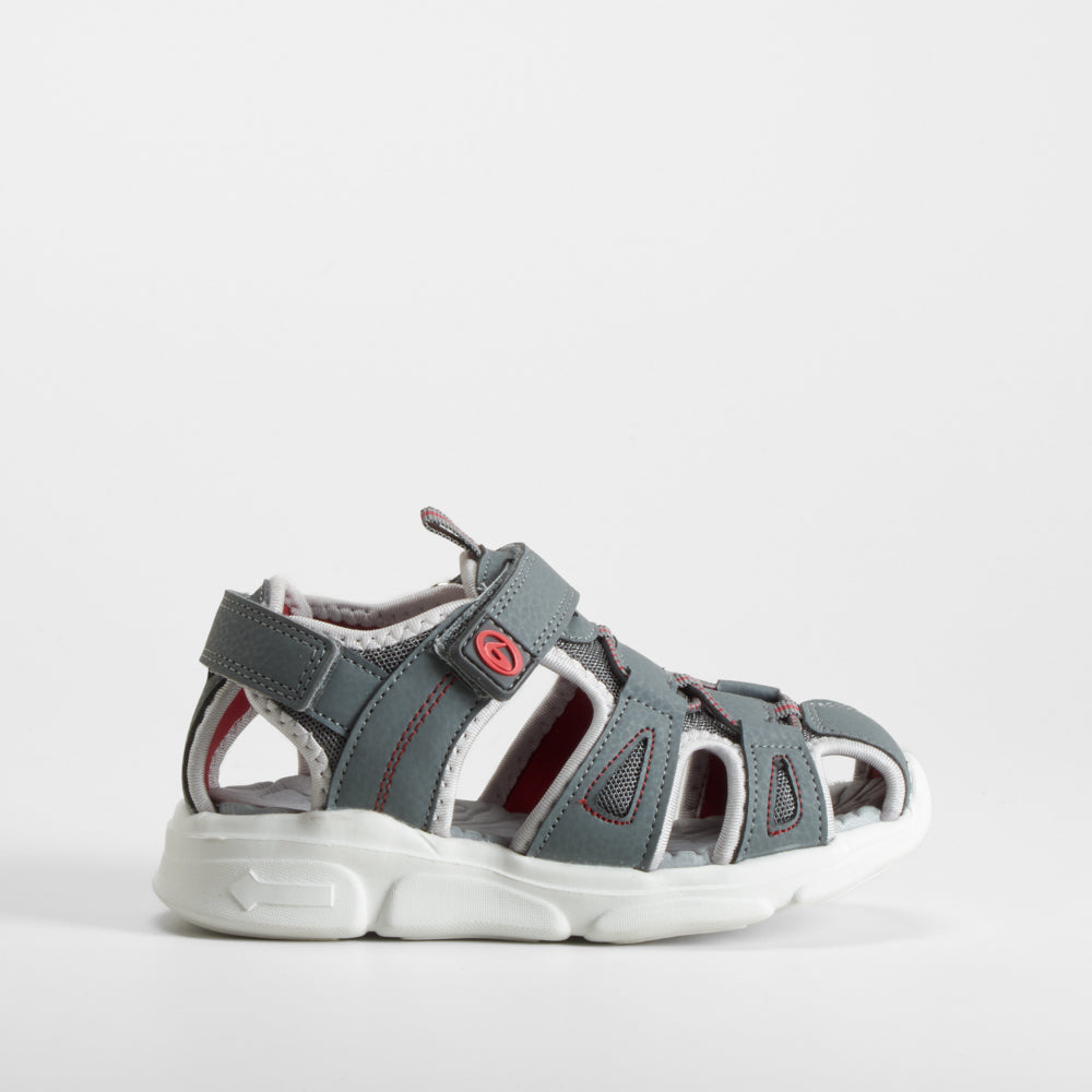 Sandalia deportiva cerrada gris BEPPI