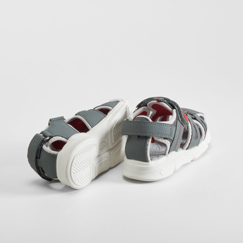 Sandalia deportiva cerrada gris BEPPI