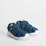 Sandalia deportiva cerrada azul BEPPI