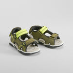 Sandalia deportiva infantil verde COMFEET