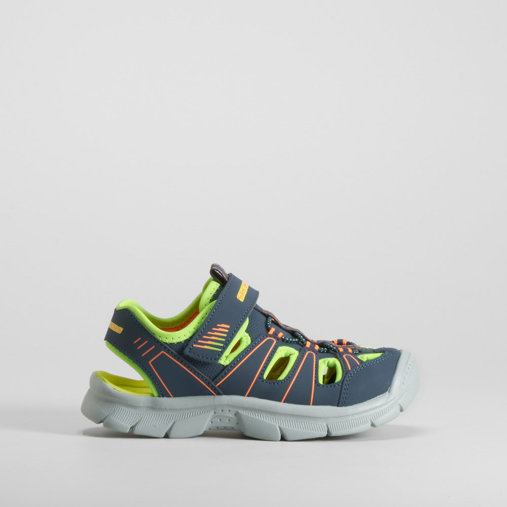 Sandalia deportiva relix azul SKECHERS