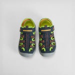 Sandalia deportiva relix azul SKECHERS