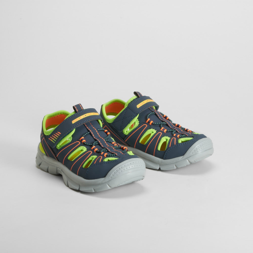 Sandalia deportiva relix azul SKECHERS