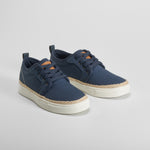 Blucher lona azul SEVEN FIVE