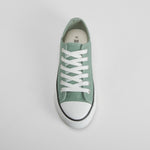 Zapatilla lona verde SEVEN FIVE