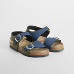 Sandalia bio juvenil azul SEVEN FIVE