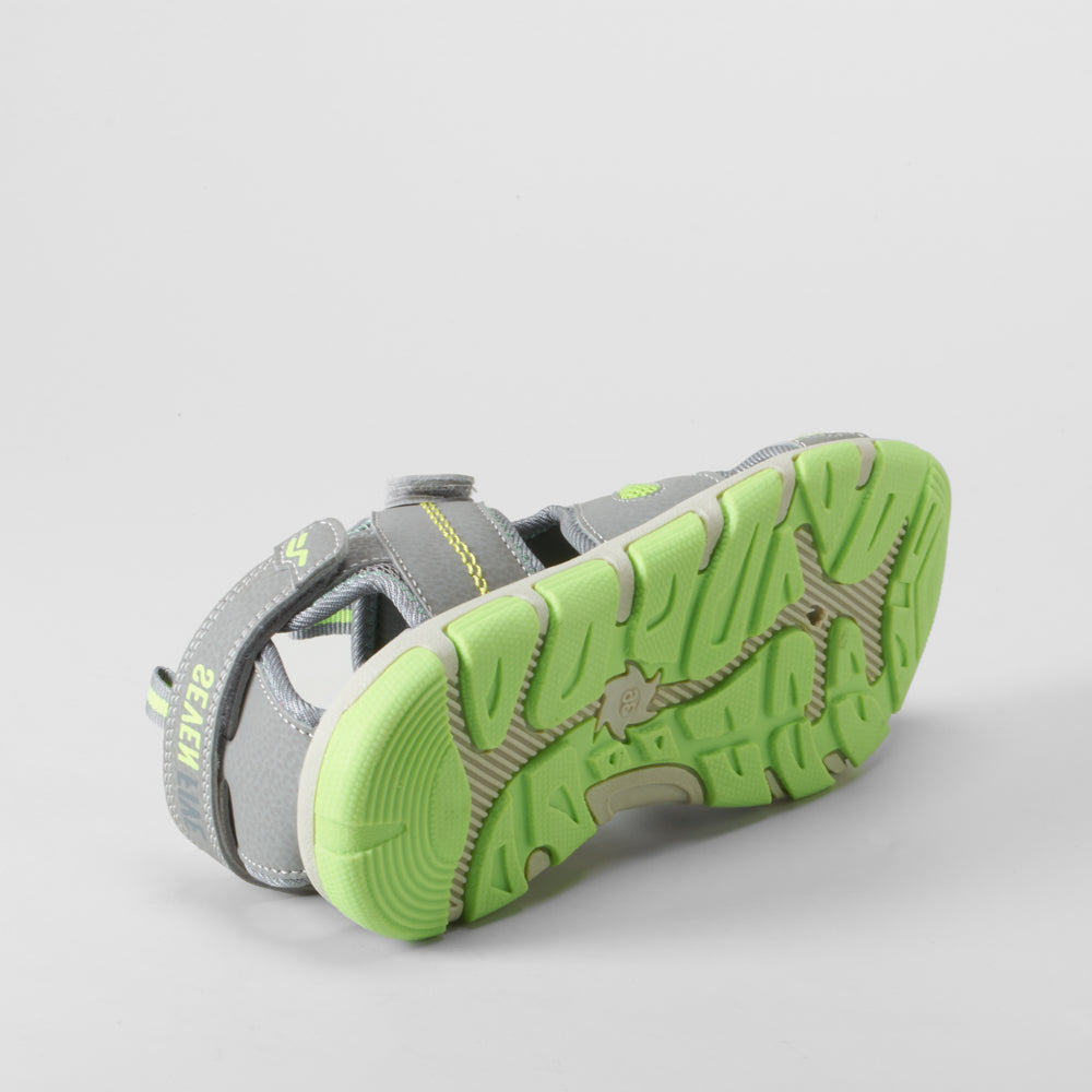 Sandalia deportiva gris SEVEN FIVE