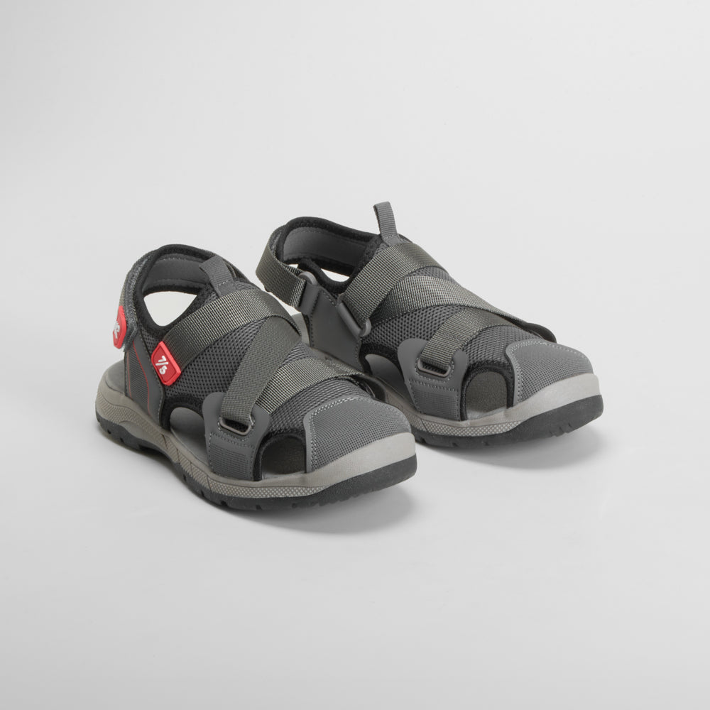 Sandalia deportiva juvenil gris SEVEN FIVE