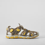 Sandalia californiana deportiva kaki SEVEN FIVE