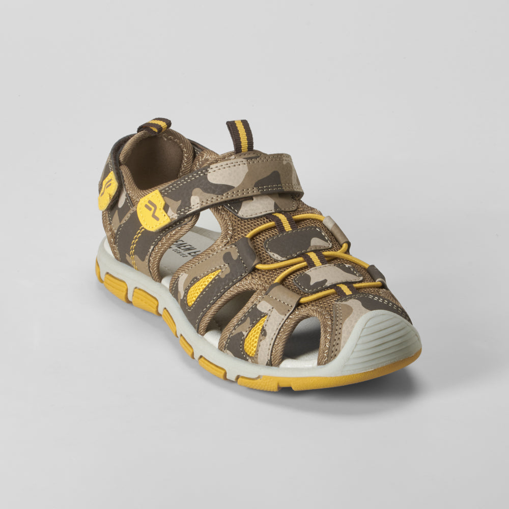 Sandalia californiana deportiva kaki SEVEN FIVE