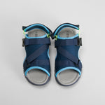 Sandalia deportiva casual juvenil azul SEVEN FIVE