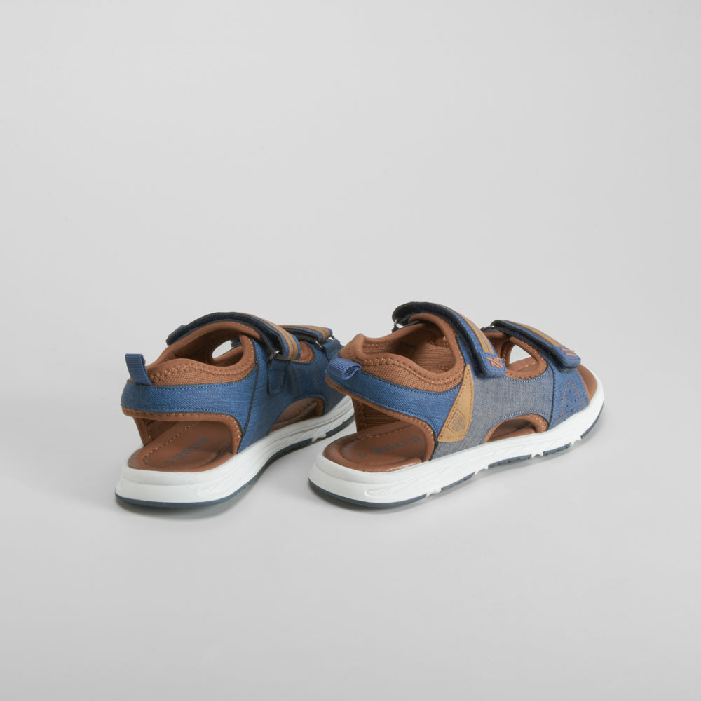 Sandalia casual juvenil azul SEVEN FIVE