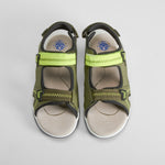 Sandalia deportiva juvenil verde COMFEET