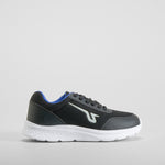 Deportiva walking color negro y azul UTWO