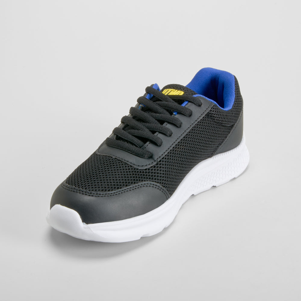 Deportiva walking color negro y azul UTWO