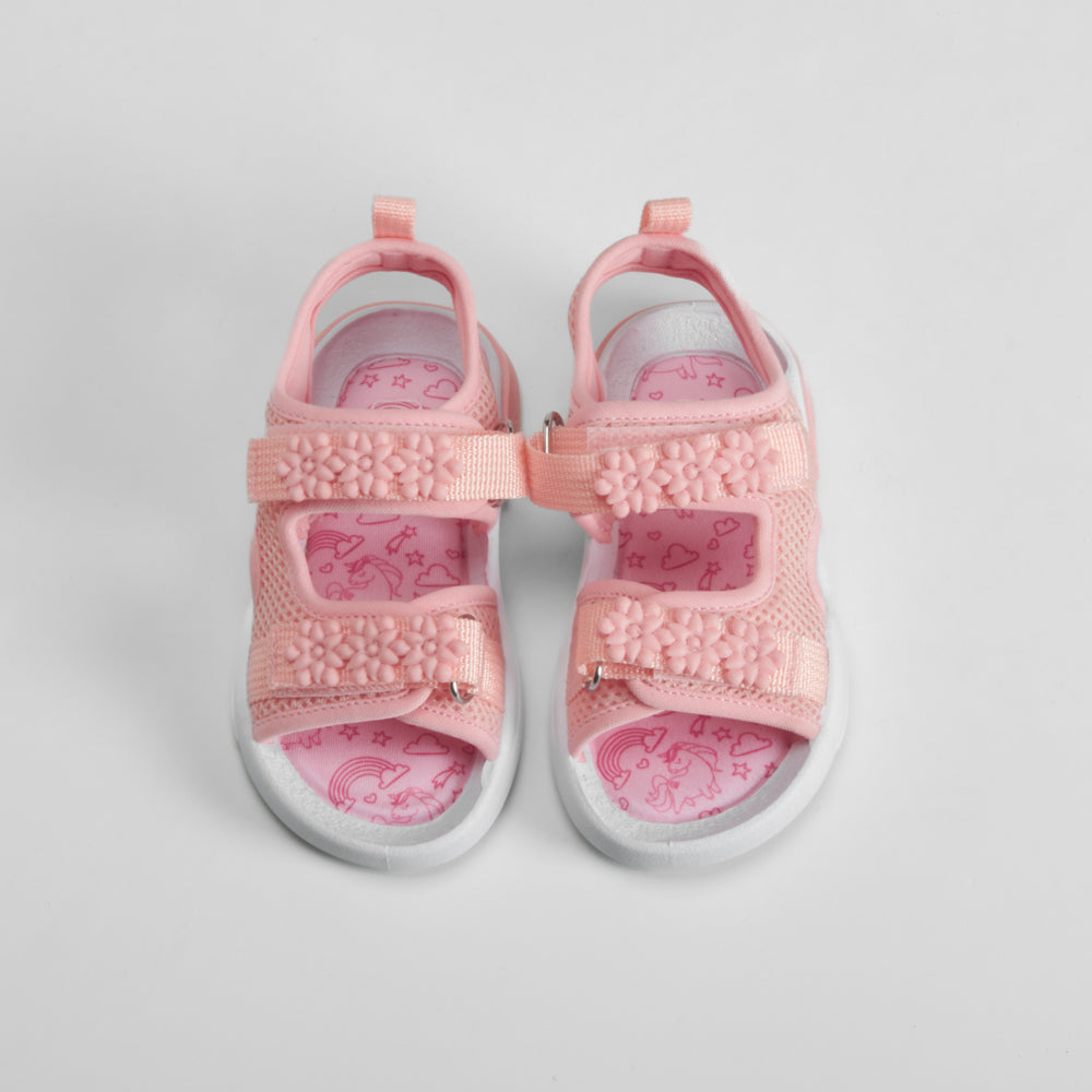 Sandalia deportiva bebé rosa BEPPI