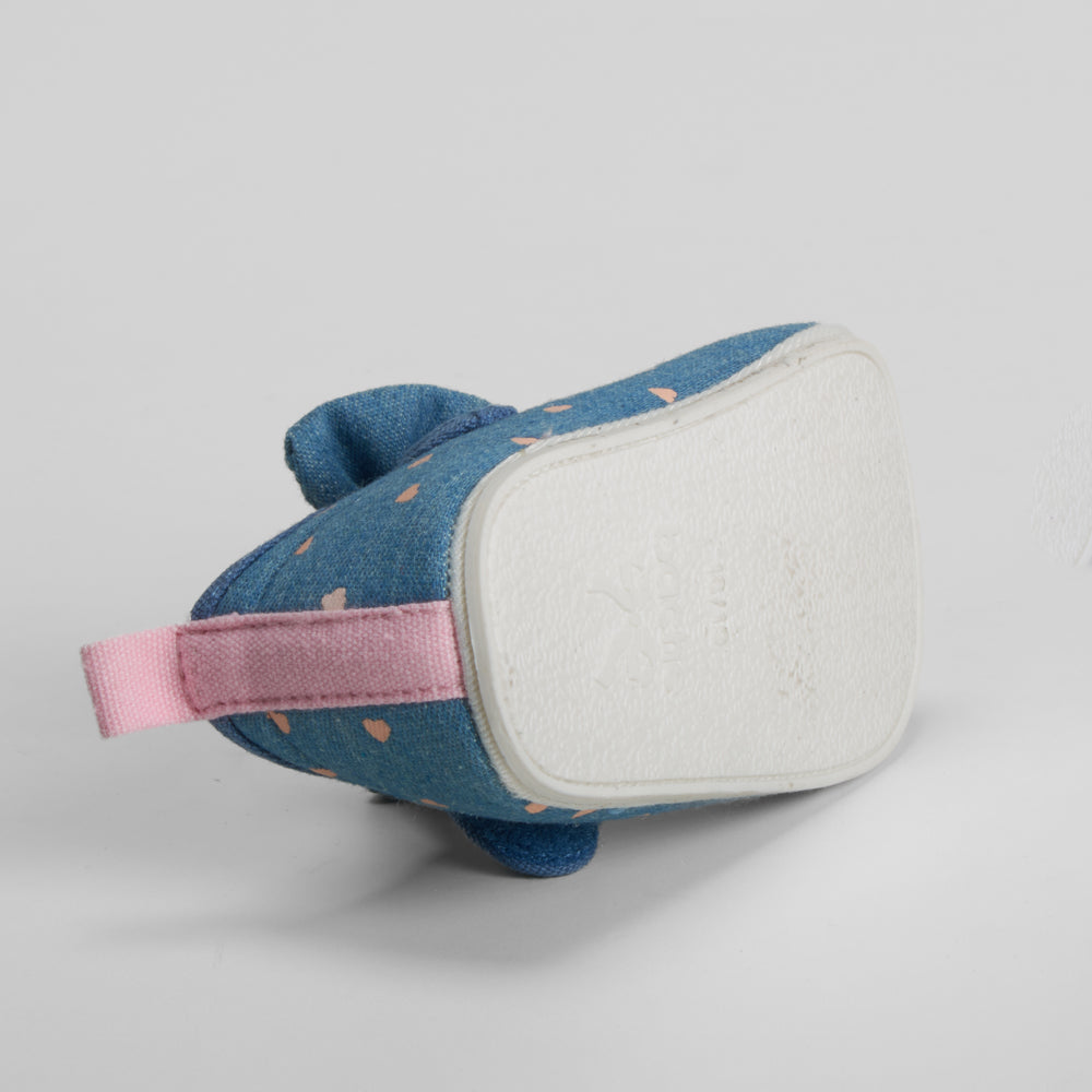 Merceditas preandante lazo azul BACHE
