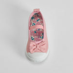 Zapatilla lona bailarina bebé rosa BACHE