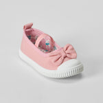 Zapatilla lona bailarina bebé rosa BACHE