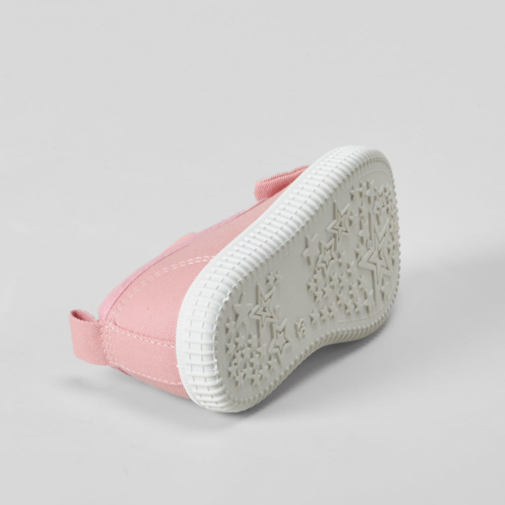 Zapatilla lona bailarina bebé rosa BACHE