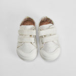 Zapatilla lona con brillo blanca PABLOSKY